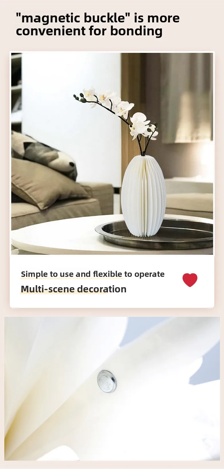 Ideal para decoraciones de mesa y celebraciones