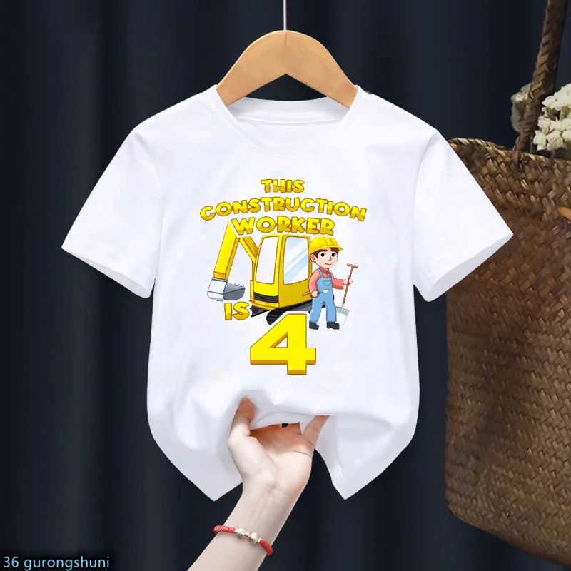Camiseta en uso infantil