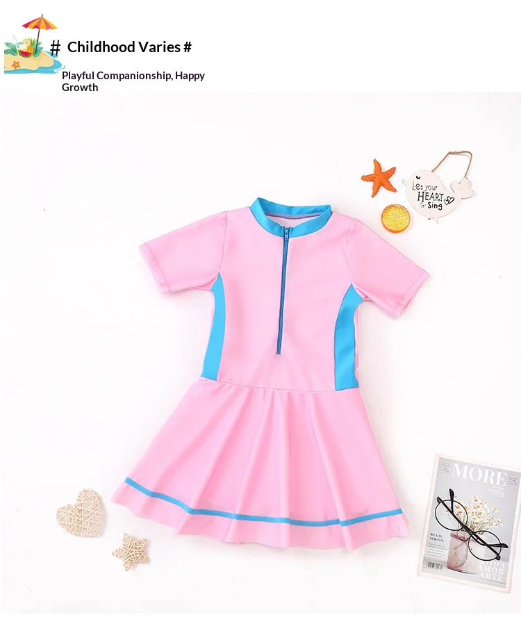 Diseño infantil de una pieza para días de piscina