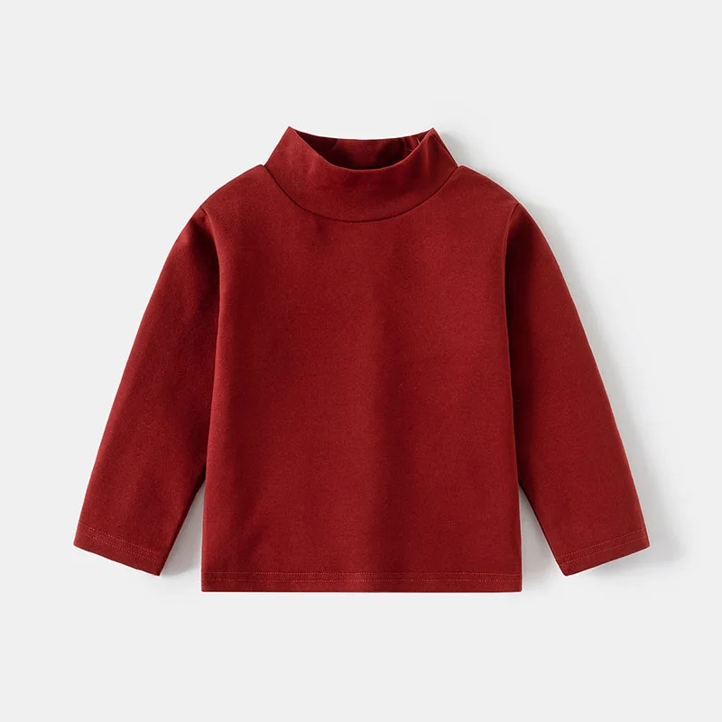 Body de algodón con cuello alto para niño, manga larga