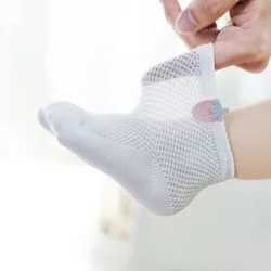 Calcetines bebé malla fina verano informales unisex
