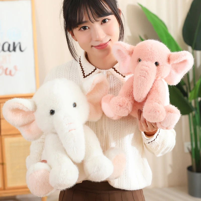 Peluche elefante kawaii suave tipo almohada infantil para regalo - imagen 3