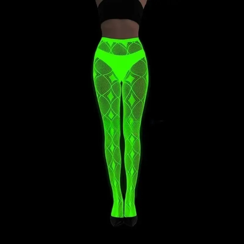 Detalle de la malla transparente y el efecto luminoso