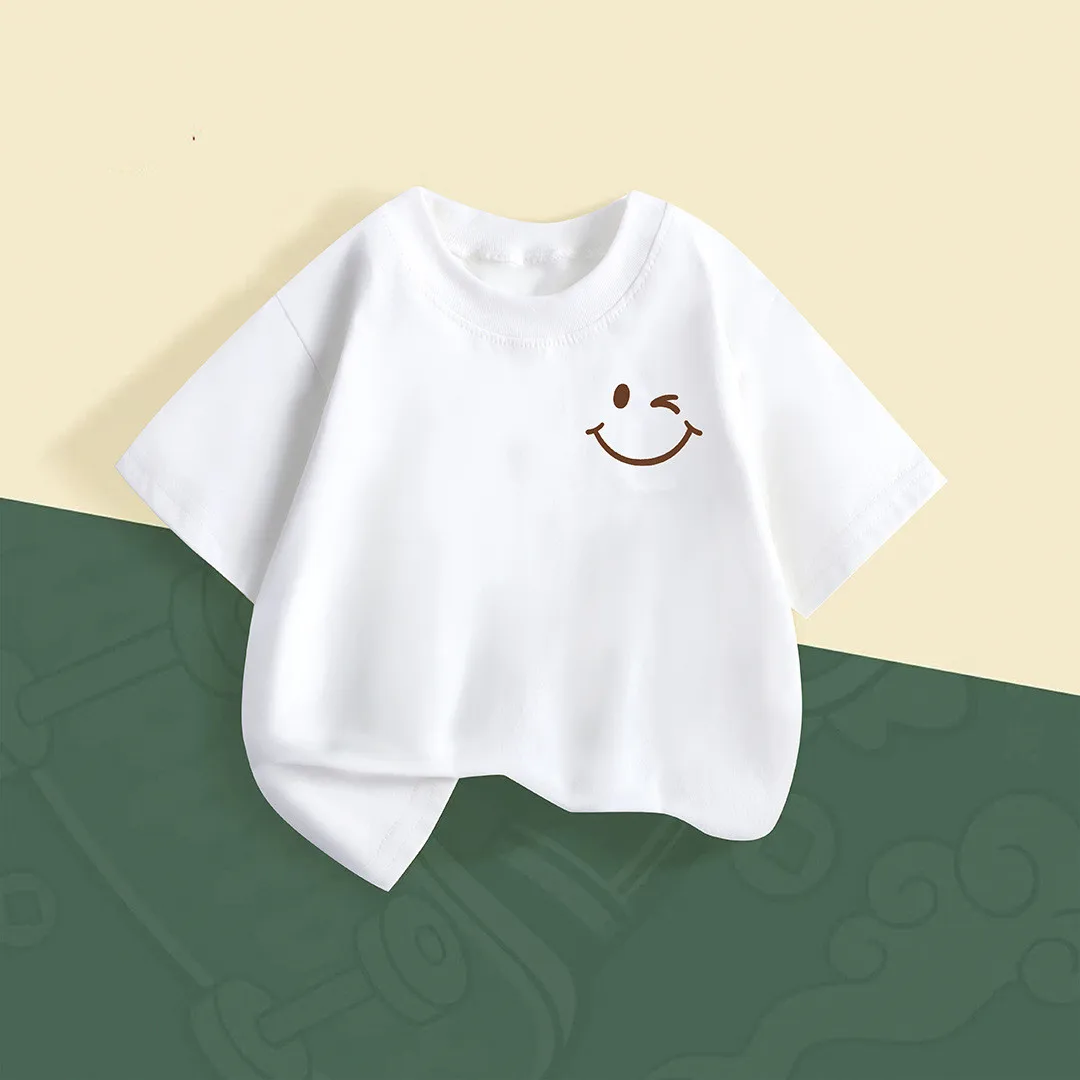 Camisetas estampadas verano frescas y transpirables niños y niñas - imagen 4
