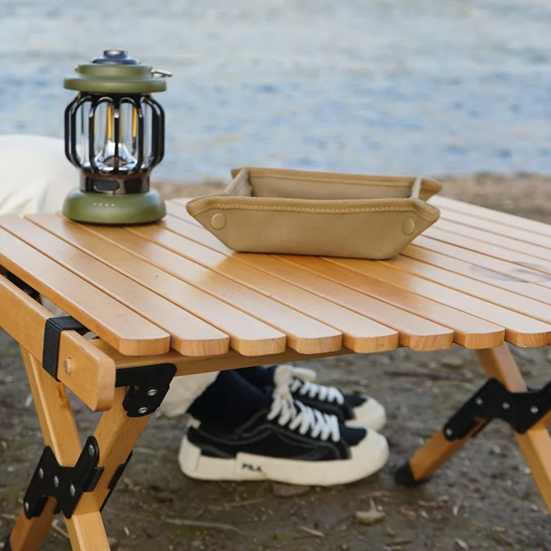 Caja de almacenamiento plegable para camping, portátil y cuadrada - imagen 4