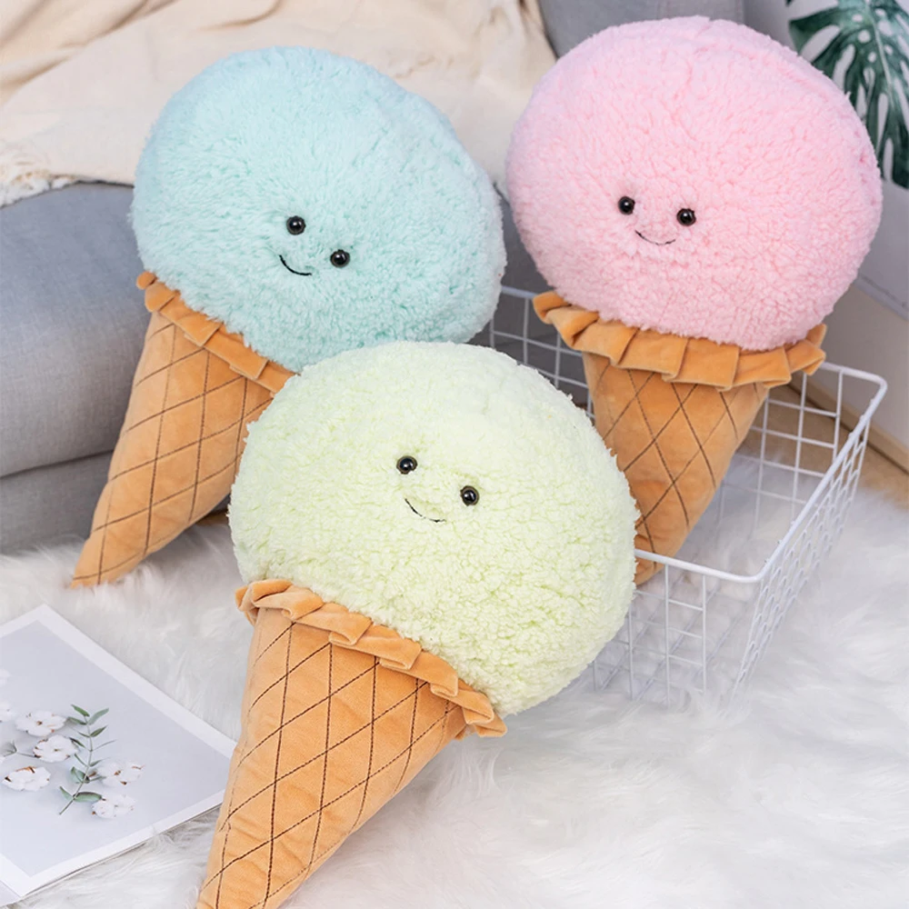 Peluche de helado con frutas y arándanos para niños - imagen 3