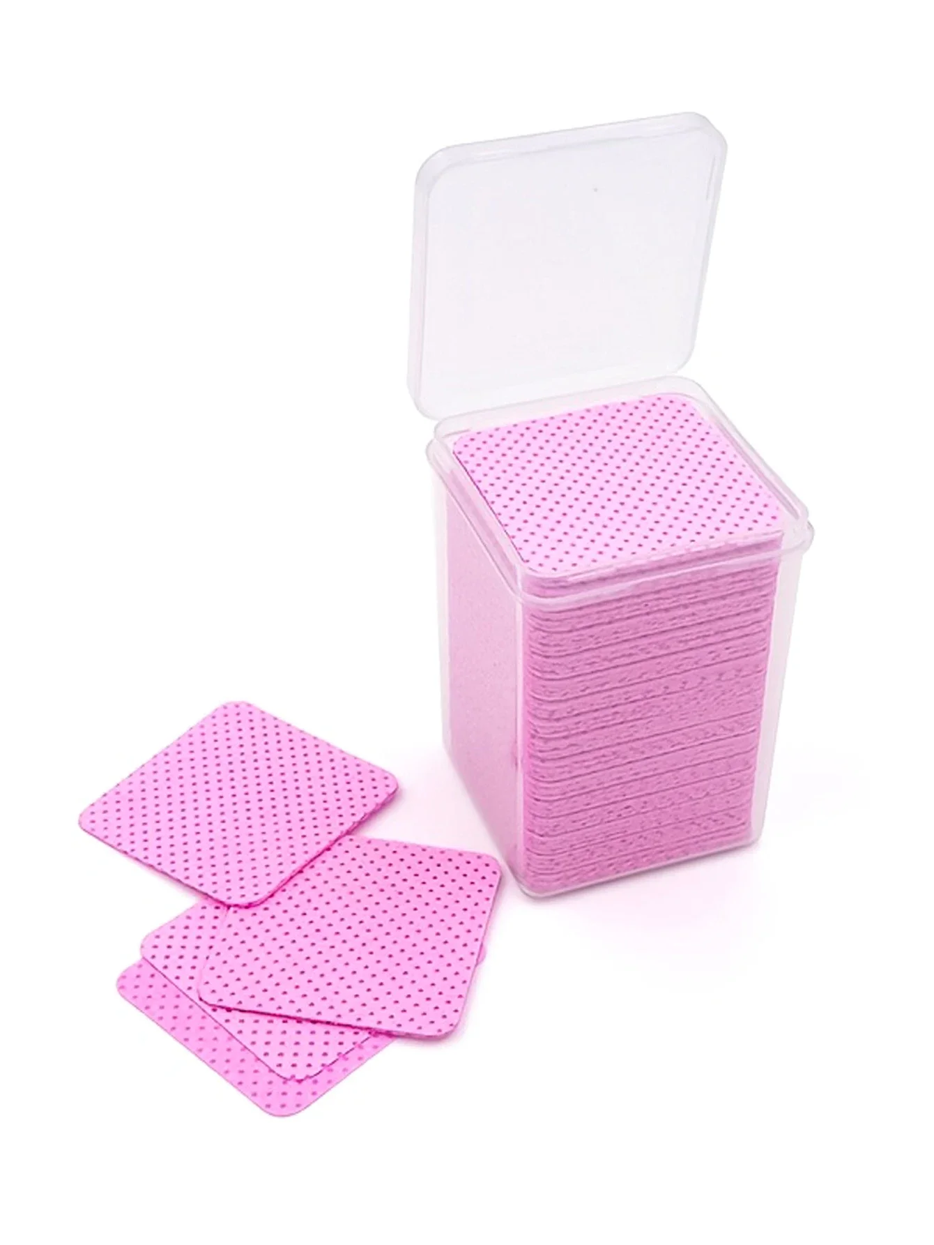 Toallitas sin pelusa de algodón para uñas y gel