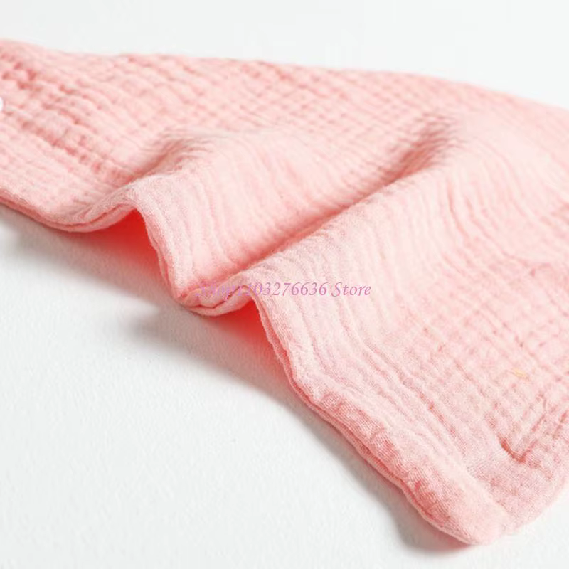 Babero absorbente de algodón para bebé – Suave y práctico