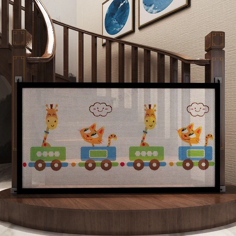 Barrera de seguridad plegable y transpirable para bebés y mascotas - imagen 2
