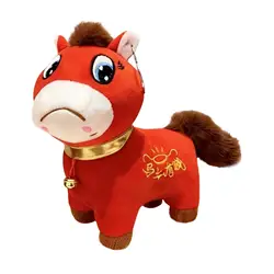 Muñeco de peluche caballo para habitación y fotos de primavera