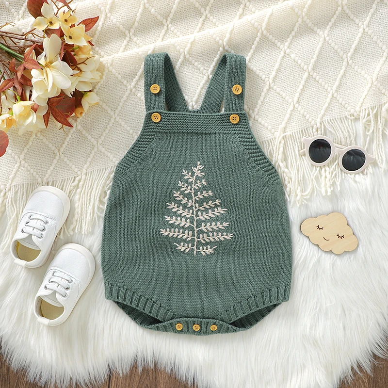 Mono body verde sin mangas para bebé recién nacido 0-18 meses