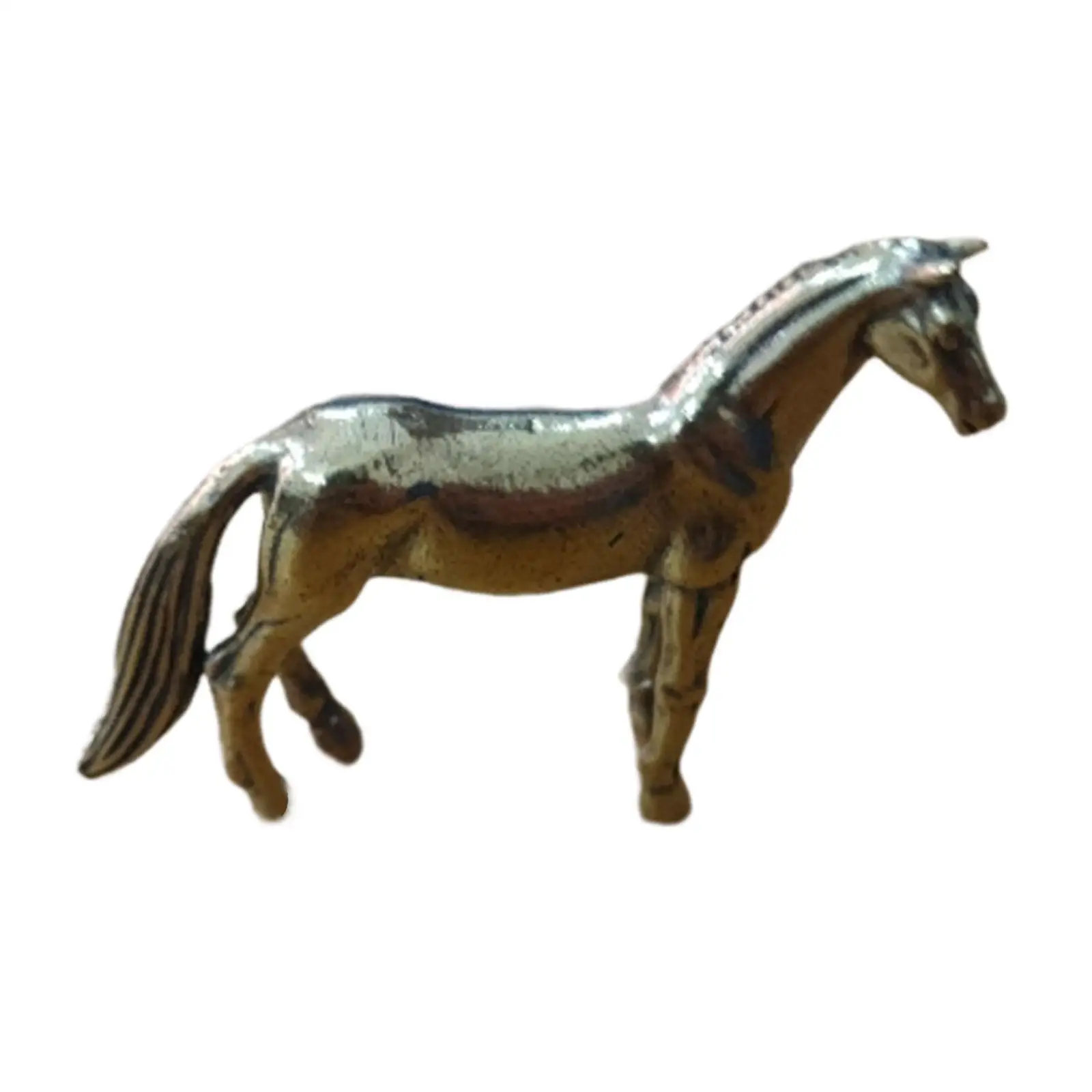 Figura de caballo vaquero pintada a mano para decoración infantil - imagen 2