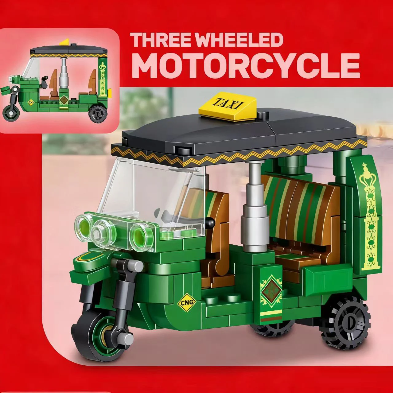 Moto con bloques de construcción MOC técnicos para niños y adultos - imagen 2