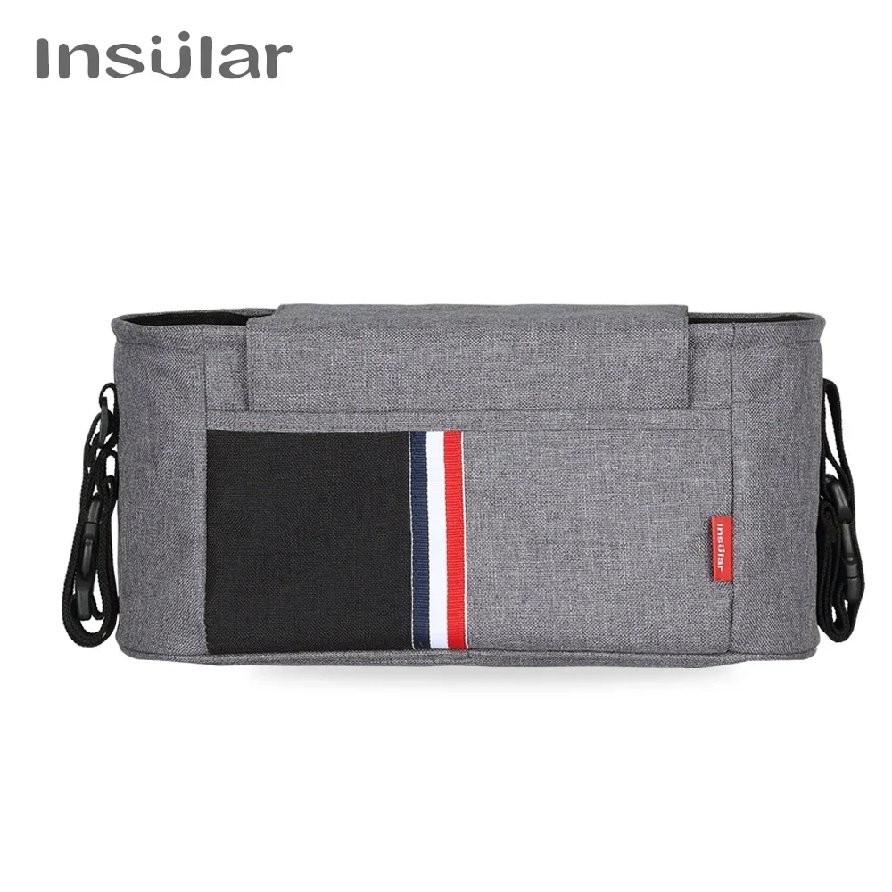 Bolsa de pañales organizadores para cochecito – Bolsillo térmico - imagen 4