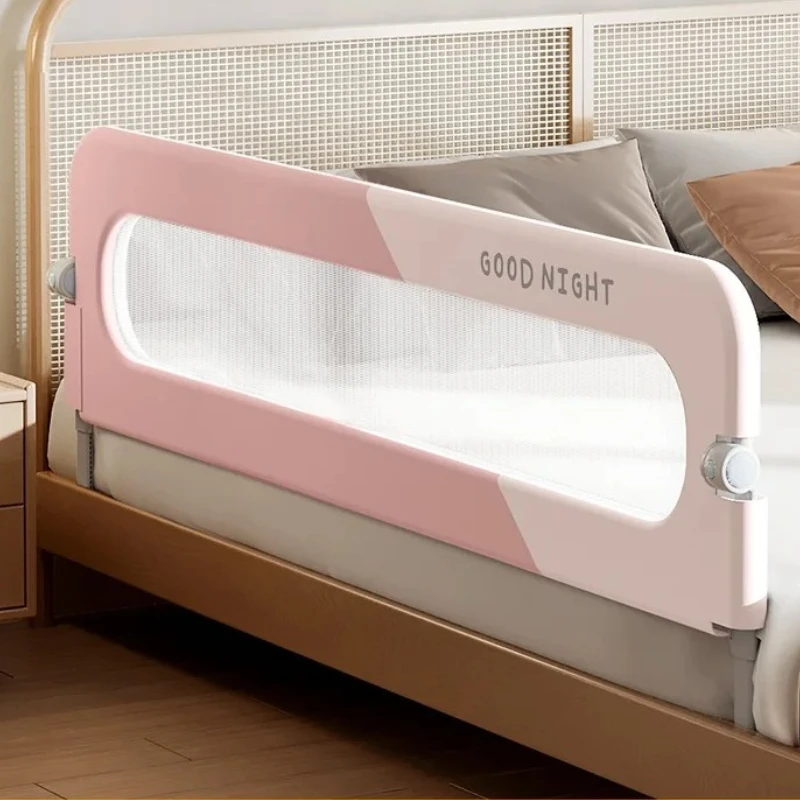Barandilla plegable para cama de bebé – Protectora anticaída infantil