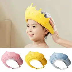 Gorro de ducha para bebé, protege el cabello durante el baño
