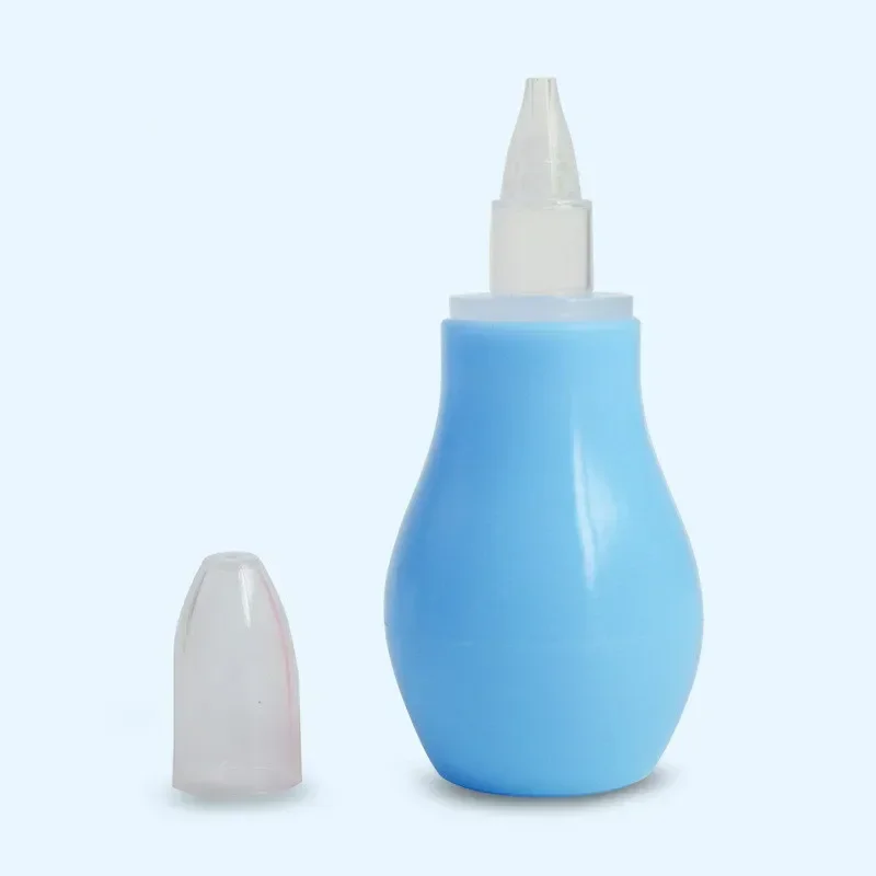 Aspirador nasal de silicona para bebé recién nacido – succión - imagen 3