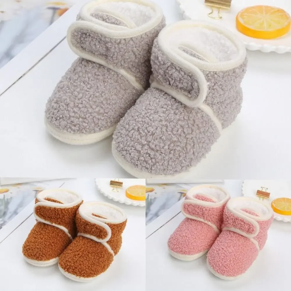 Botitas de invierno antideslizantes para recién nacidos - imagen 4