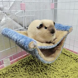 Casa para hámster de peluche cálido doble acolchado
