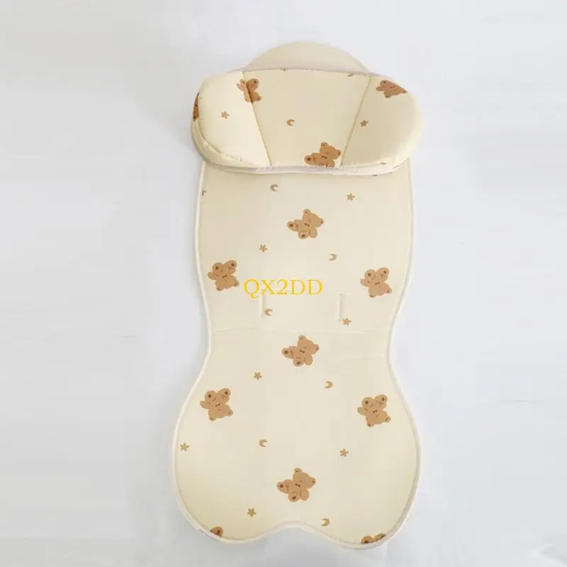 QX2D Almohadilla para cochecito bebé con sujeción segura y cojín ligero - imagen 4