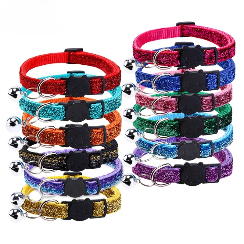 Collar para gato con cascabel y cierre de seguridad ajustable - imagen 3