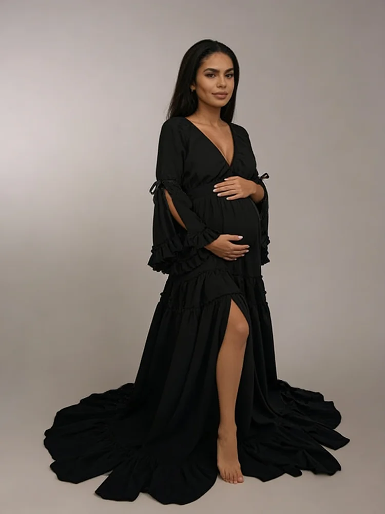Detalle de la cintura elástica del vestido