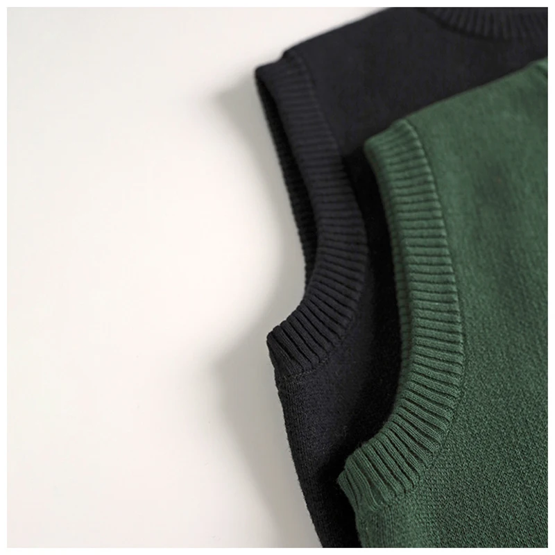 Chaleco infantil MILANCEL de punto jacquard con cuello redondo - imagen 5