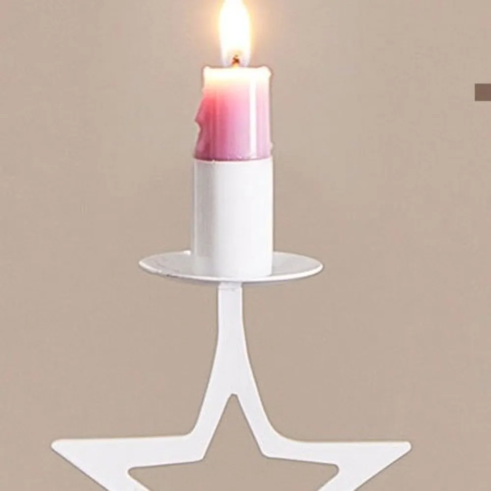 Candelabro en color blanco