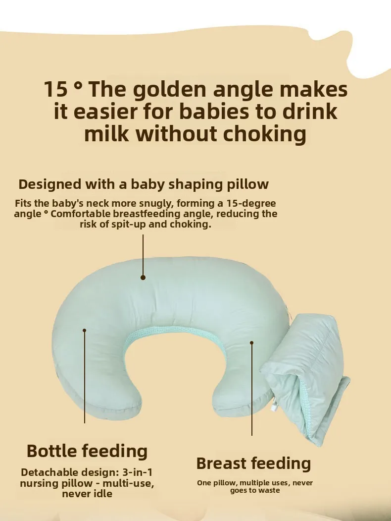Almohada anti-reflujo para lactancia