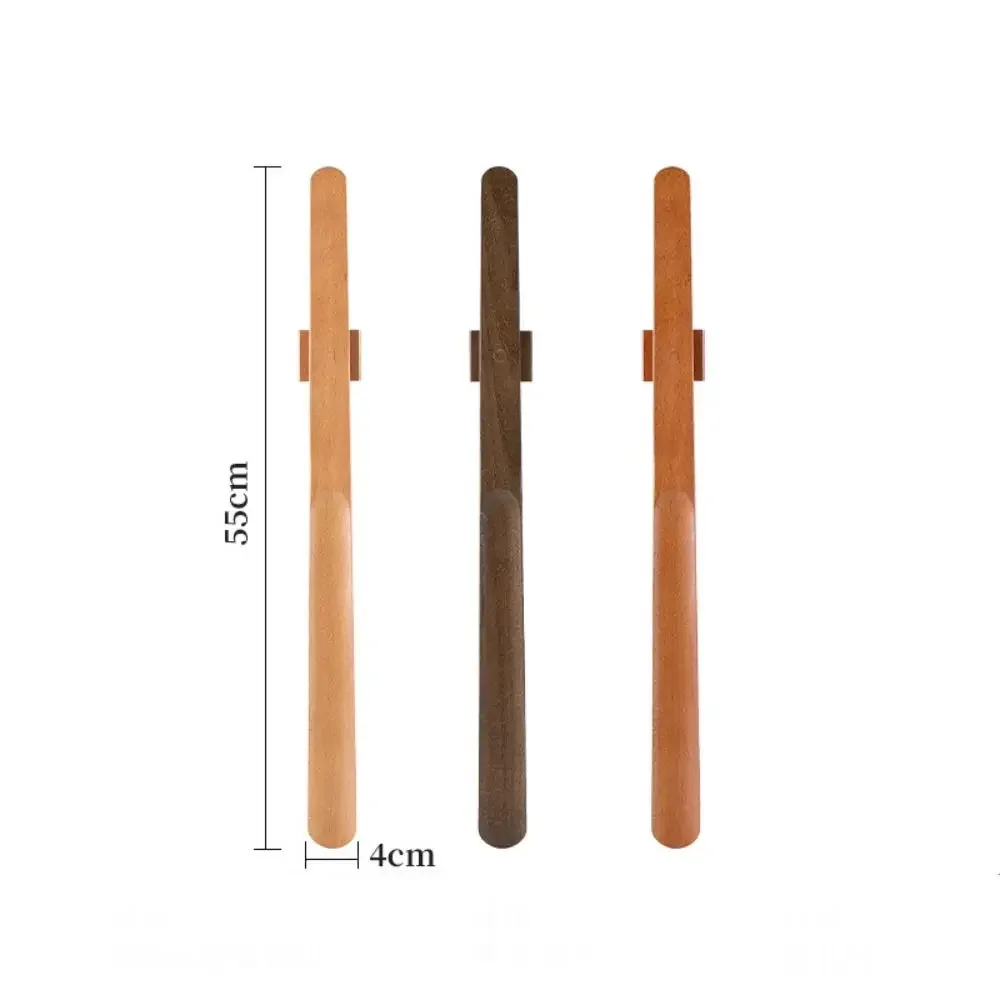 Cuchara para calzar zapatos magnética con mango de madera flexible - imagen 2