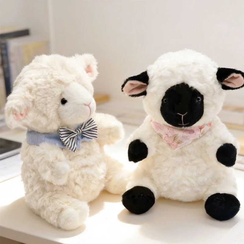 Peluche de oveja suave para abrazar, regalo de cumpleaños infantil - imagen 2