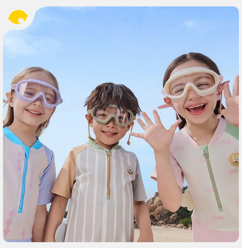 Gafas infantiles con montura acolchada violeta