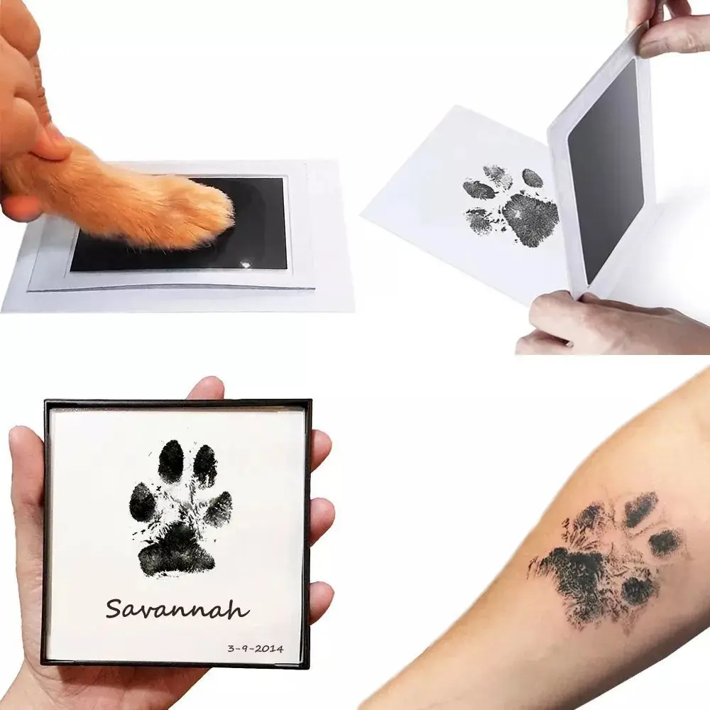 Kit huellas bebé – Almohadillas de tinta no tóxica - imagen 2