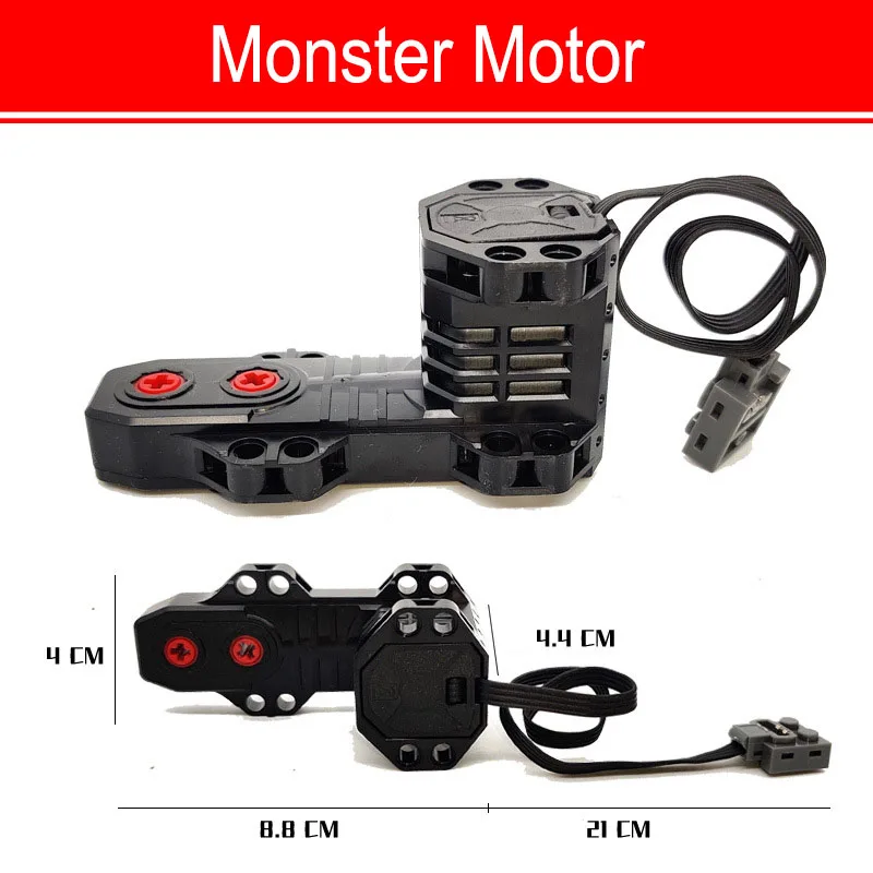 Compatible PF Servomotor de tren para bloques construcción
