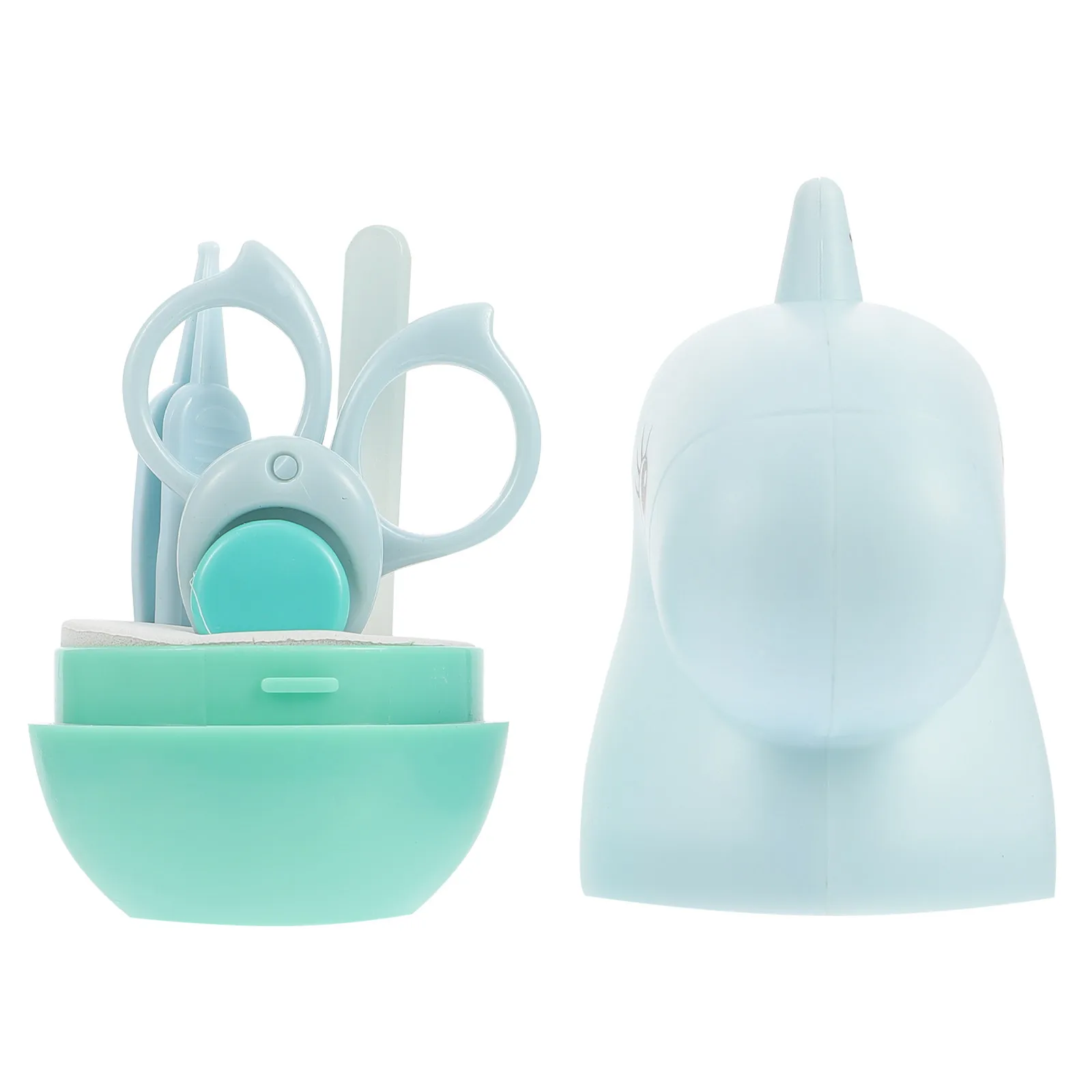 Kit cortaúñas de bebé con estuche portátil y mangos ergonómicos - imagen 5
