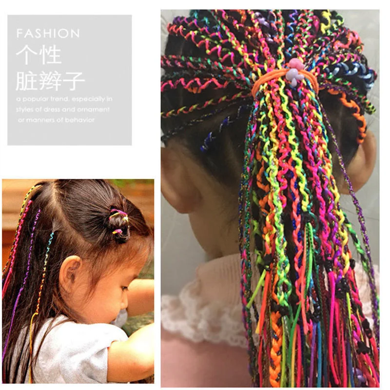 Gomas trenzadas para coleta – Estilo infantil divertido - imagen 2