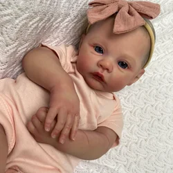 Muñeca Reborn terminada con cuerpo de vinilo o tela – Juguete bebé