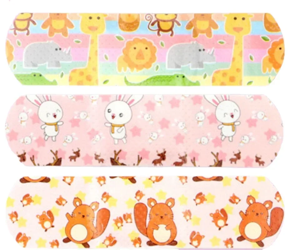 Tiritas infantiles adhesivas con dibujos de animales para heridas - imagen 4