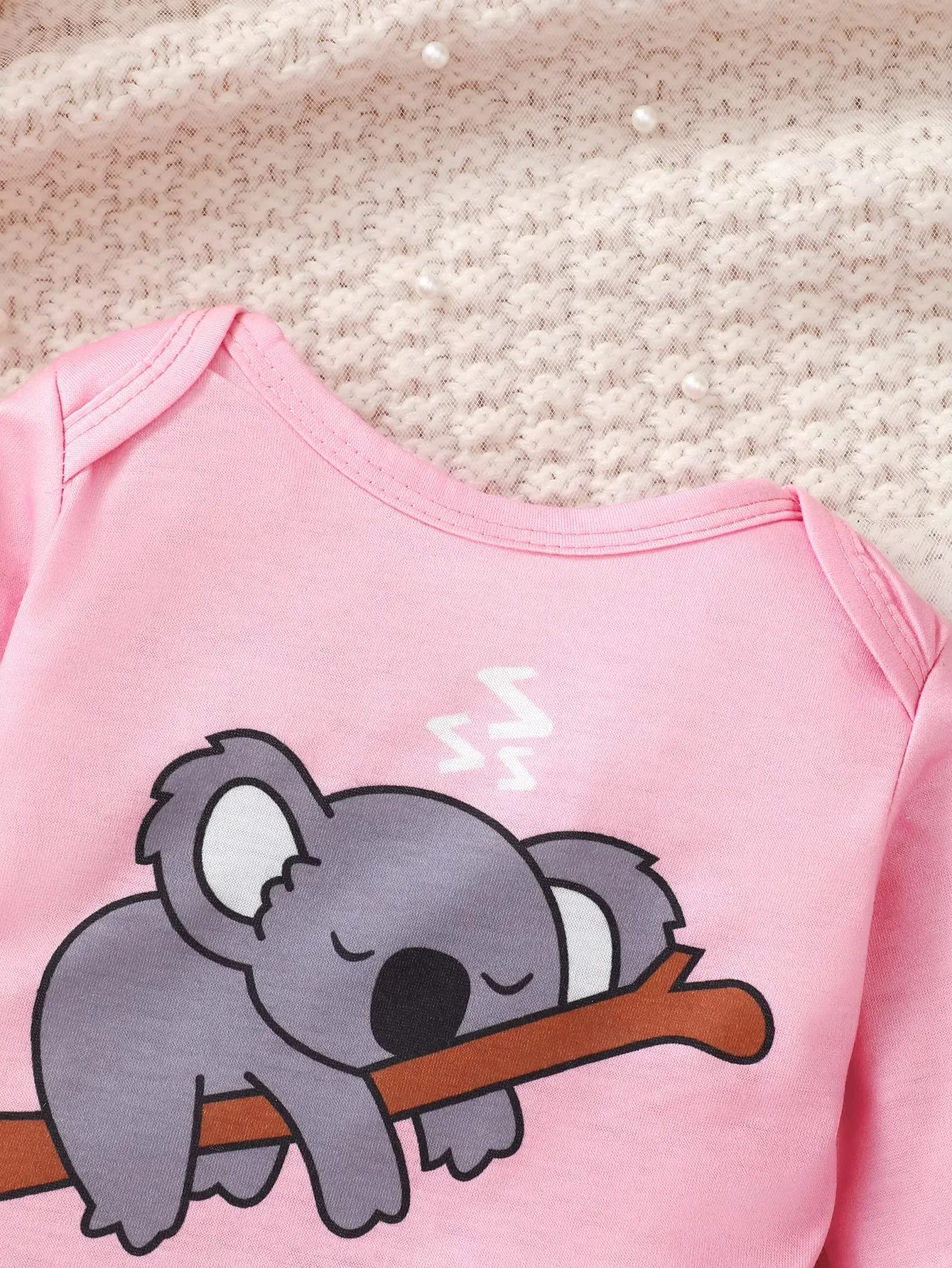 Conjunto bebé niña koala manga larga primavera otoño recién nacida - imagen 5