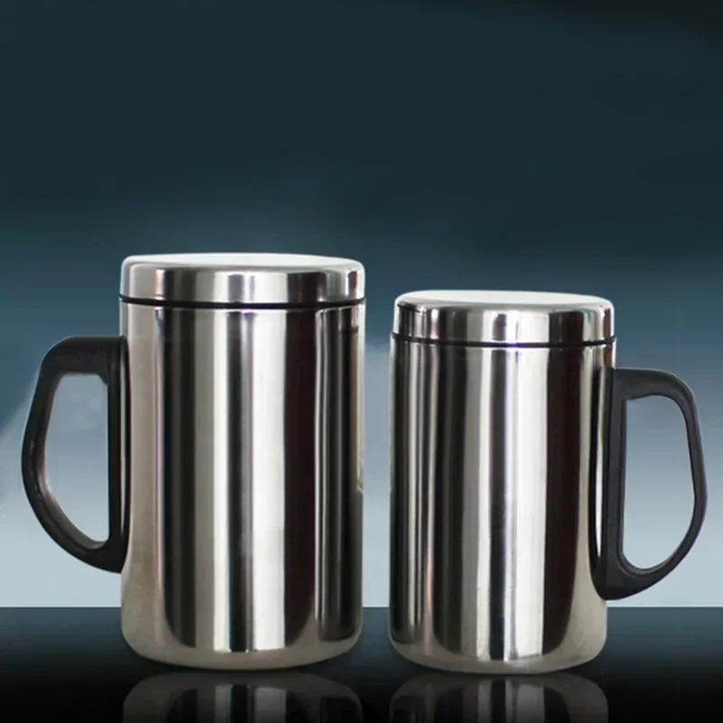 Taza térmica infantil de acero inoxidable con doble pared