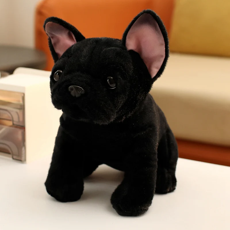 Peluche de bulldog realista como regalo