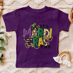 Camiseta de Carnaval para niño - Manga corta festiva