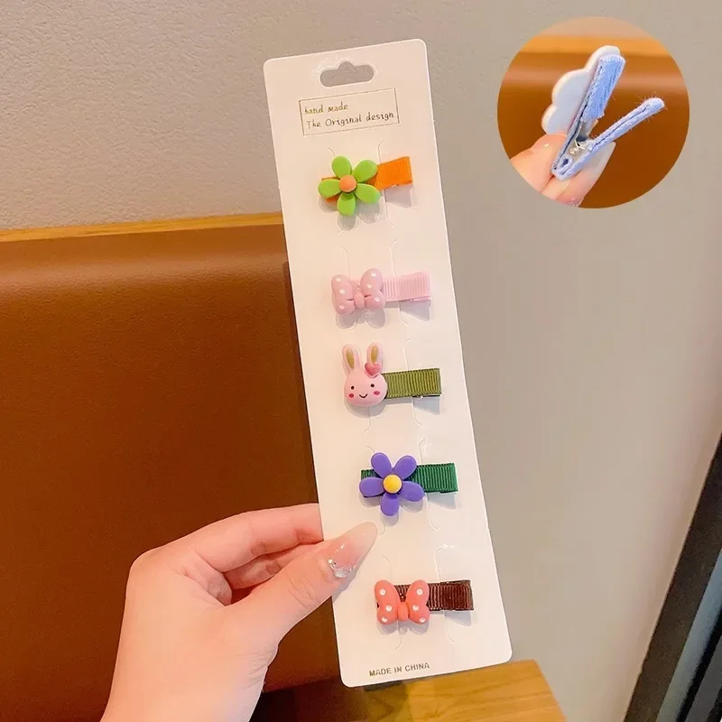 Horquillas florales coloridas para niña – Pasadores de cabello