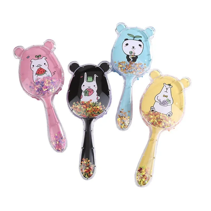 Airlay Cepillo antiestático para cabello infantil masajeador forma oso - imagen 5