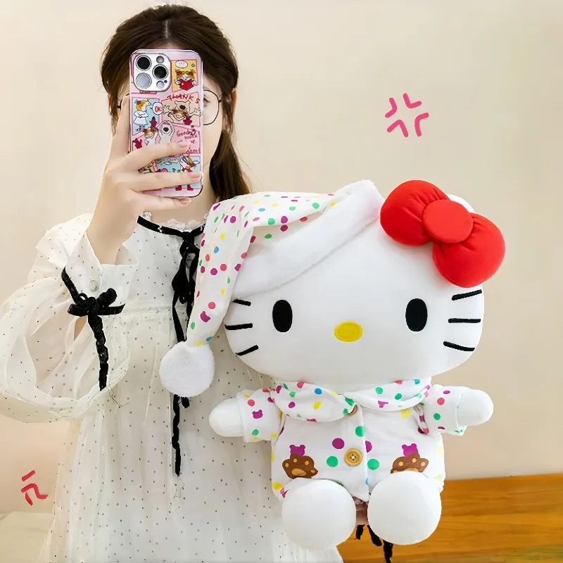 Hello Kitty de Sanrio peluche suave para niños y regalos - imagen 4