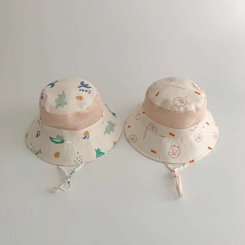 Gorro de pescador de sol con ala ancha para bebés y niños - imagen 3