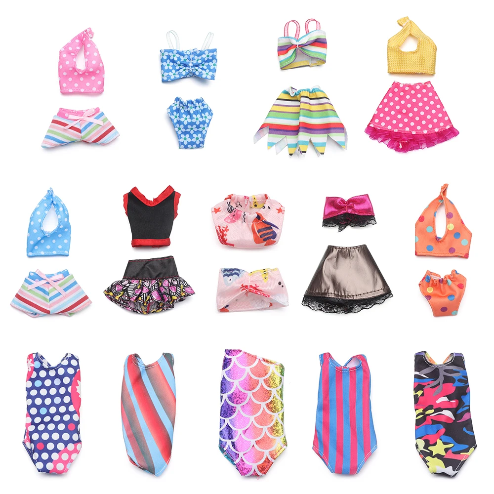 Bañador para muñecas bikini mini accesorios natación - imagen 2