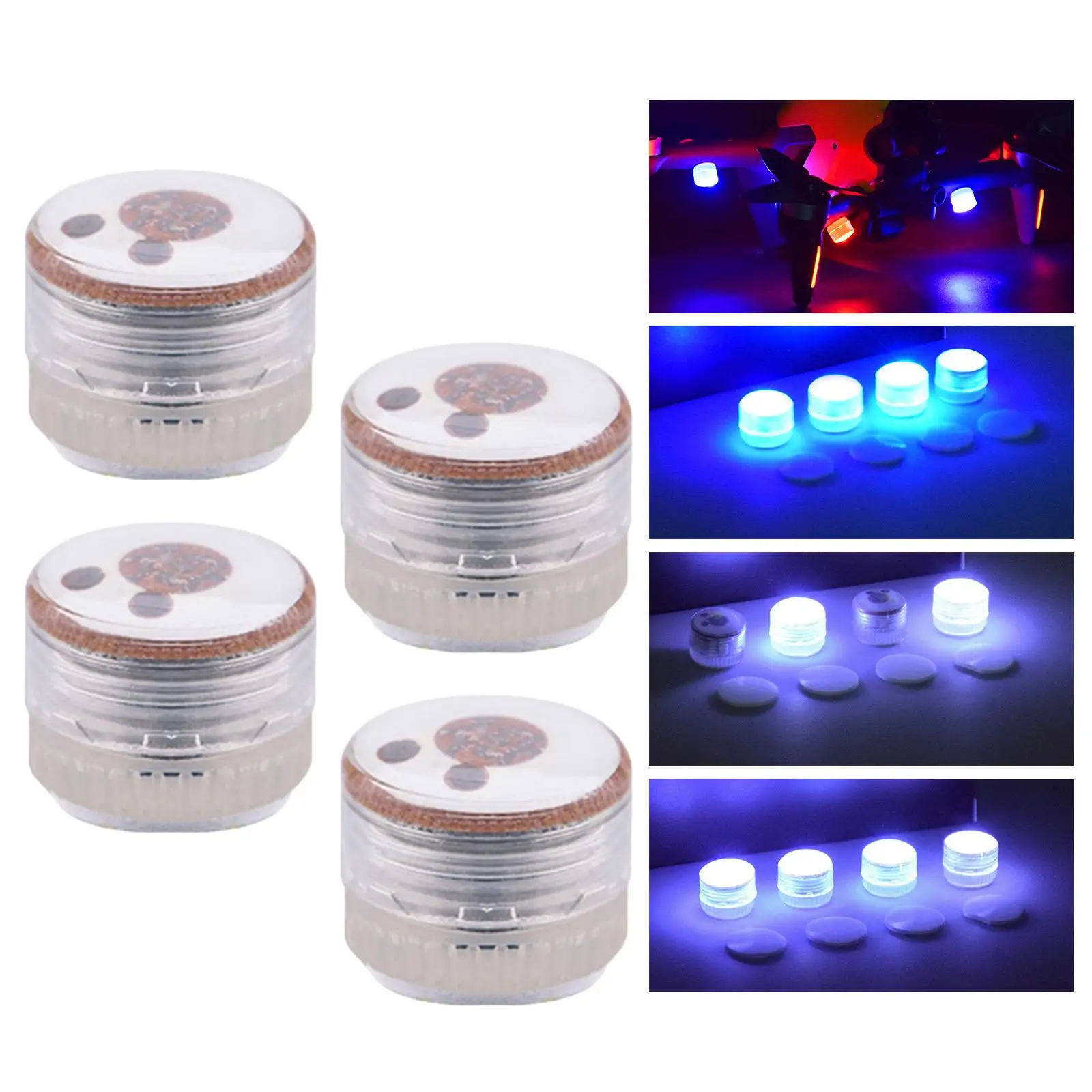 Conjunto completo: luces y pasta de fijación