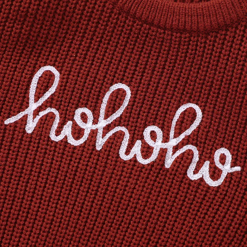 MILANCEL jersey de invierno para bebé tejido punto con letras - imagen 3