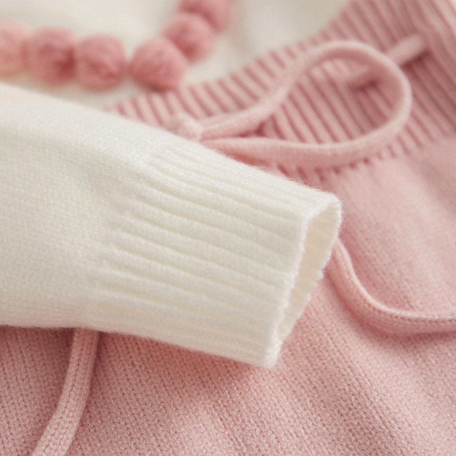 VISgogo jersey de punto con corazón para bebé niña – Otoño Invierno - imagen 3